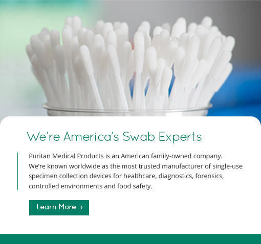 We're America's Swab Experts